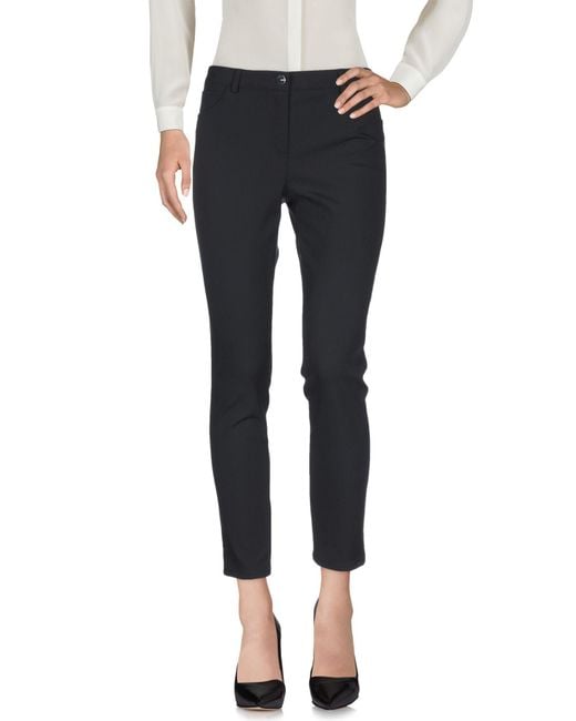 ESCADA Blue Pants Polyamide, Elastane