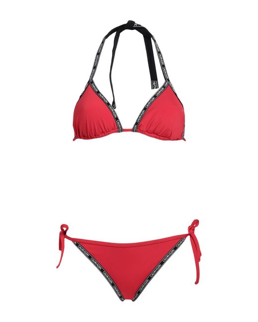 Calvin Klein Bikini In Red Lyst 