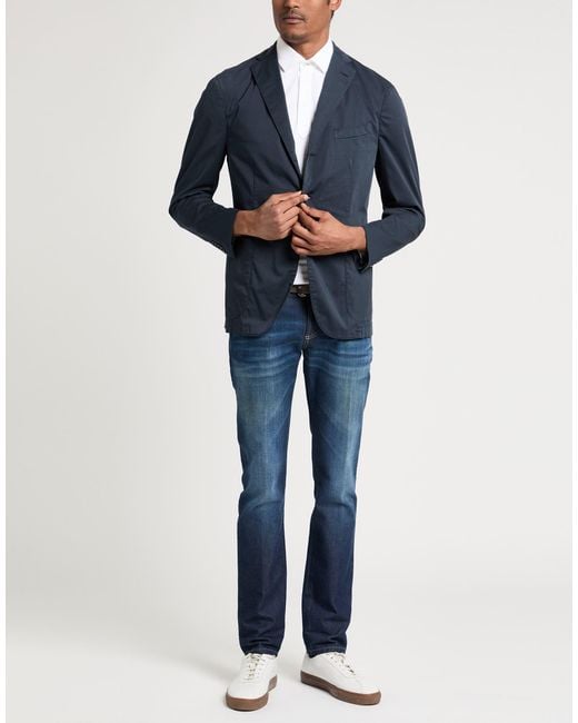 Blazer di Boglioli in Blue da Uomo