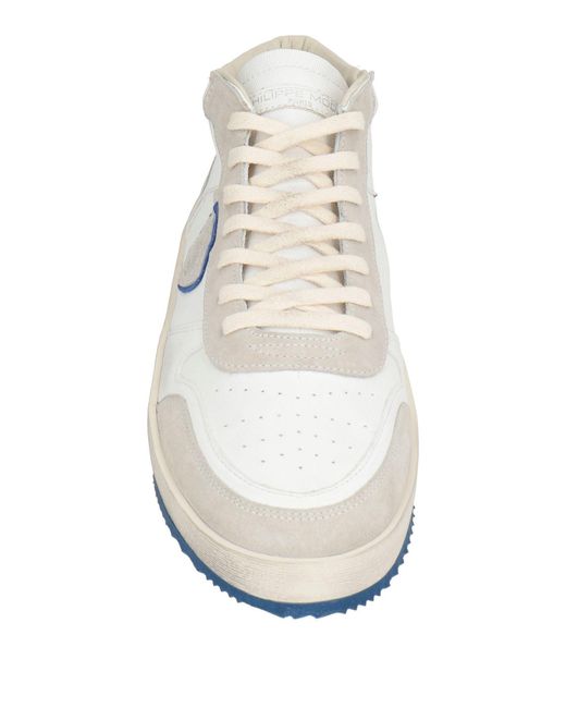 Philippe Model White Light Sneakers Leather for men