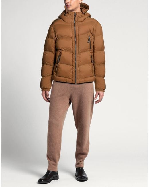 KRAKATAU Brown Puffer for men