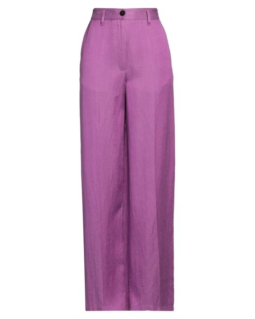 Pantalone di Forte Forte in Purple