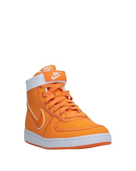 Nike High-tops & Sneakers in Orange for Men | Lyst