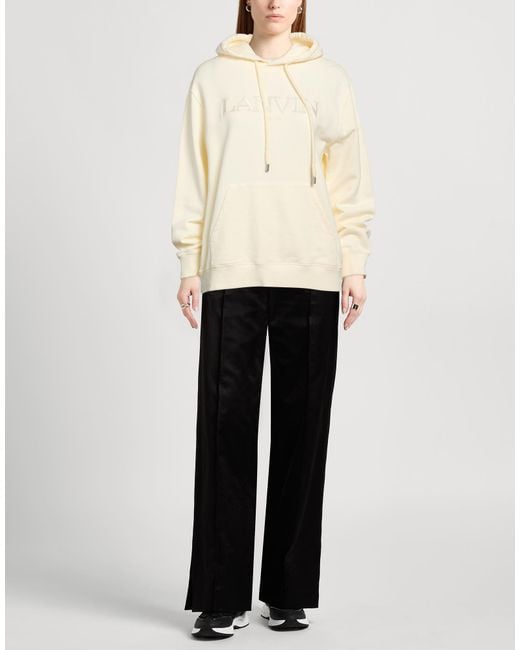 Lanvin Natural Sweatshirt Cotton, Polyester, Elastane