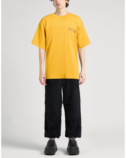 ENTERPRISE JAPAN Yellow T-Shirt for men