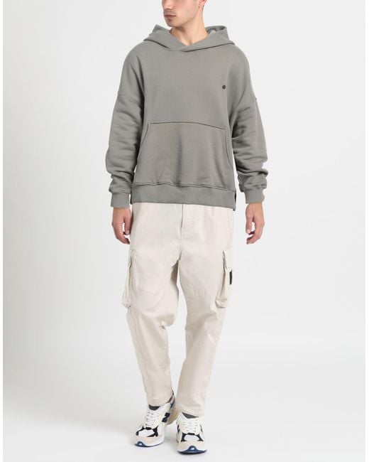 A PAPER KID Gray Sweatshirt for men