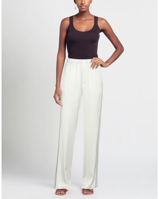 Alysi White Trouser