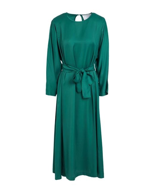 8pm Green Midi Dress