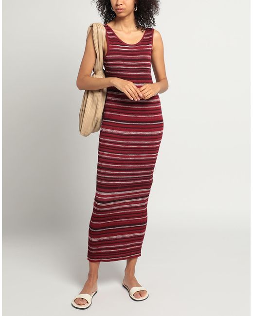 Missoni Red Maxi-Kleid