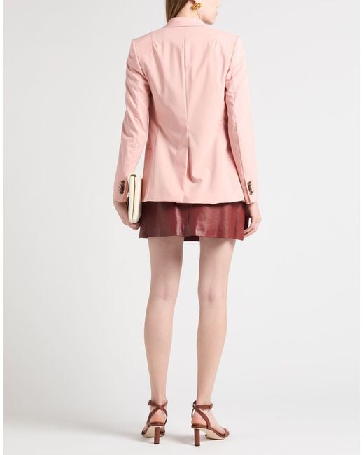 Paul Smith Pink Blazer Virgin Wool, Elastane