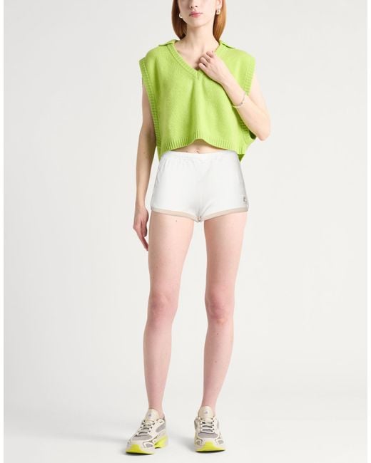 Courreges White Shorts & Bermuda Shorts