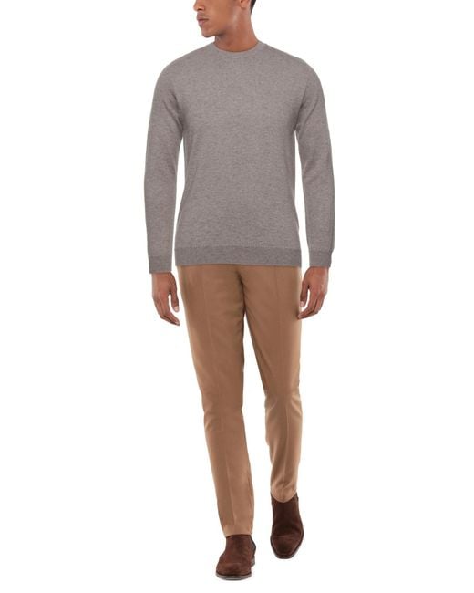 Alpha Studio Gray Sweater for men