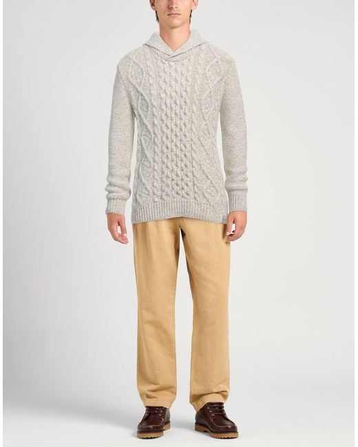 Harmont & Blaine White Sweater Acrylic, Wool for men