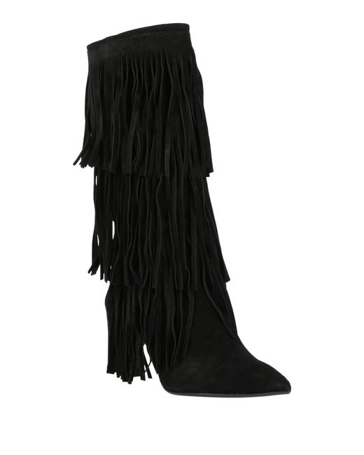 J.A.P. JOSE ANTONIO PEREIRA Black Boot Leather