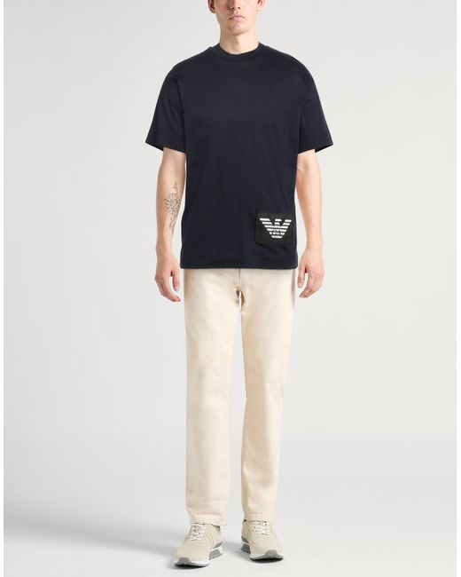 Emporio Armani Blue T-shirt for men