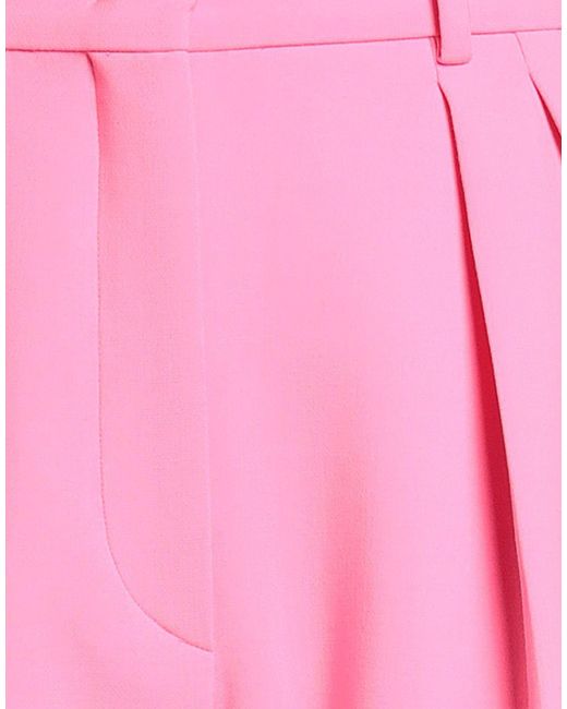 Sportmax Pink Pants Virgin Wool, Elastane
