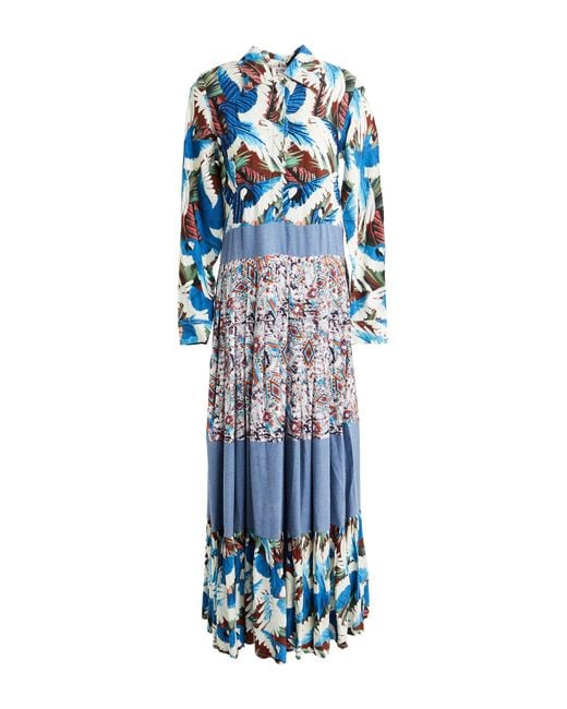 CONNOR & BLAKE Blue Maxi Dress Viscose