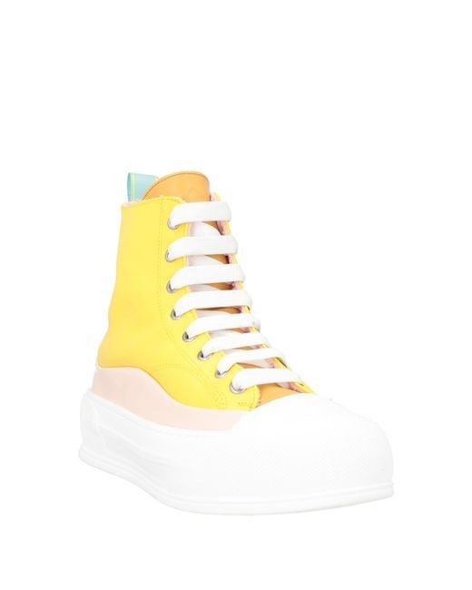 Lemarè Yellow Trainers