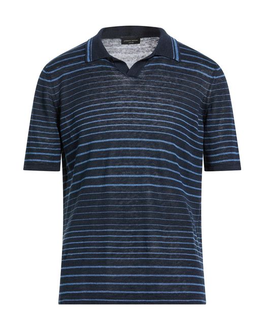 Pullover di Roberto Collina in Blue da Uomo