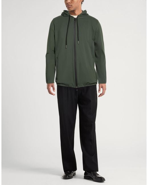 Tombolini Green Running Jacket Polyamide, Elastane for men