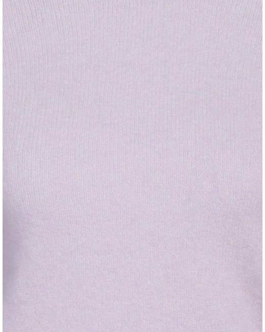 Roberto Collina Purple Turtleneck