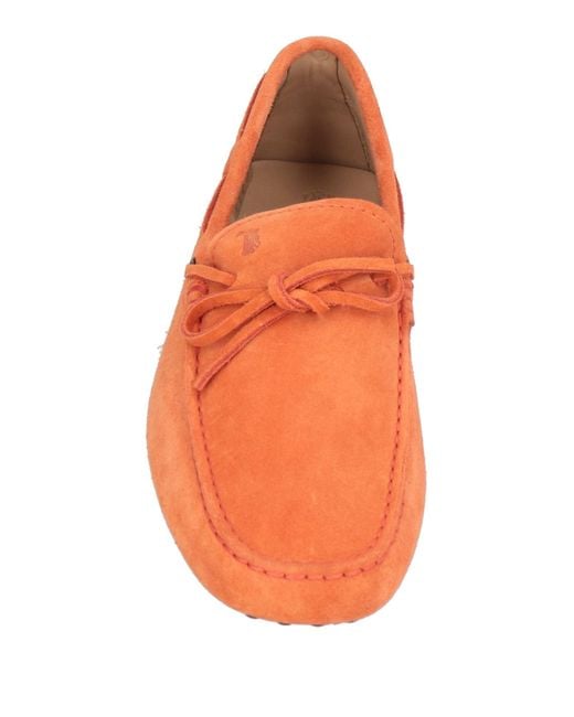 Tod's Mokassin in Orange für Herren