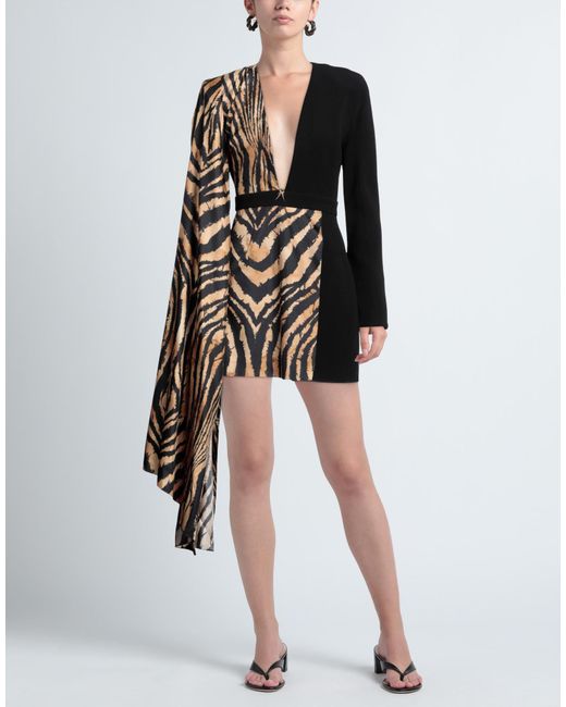Roberto Cavalli Black Mini Dress