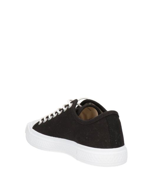 Acne Black Trainers