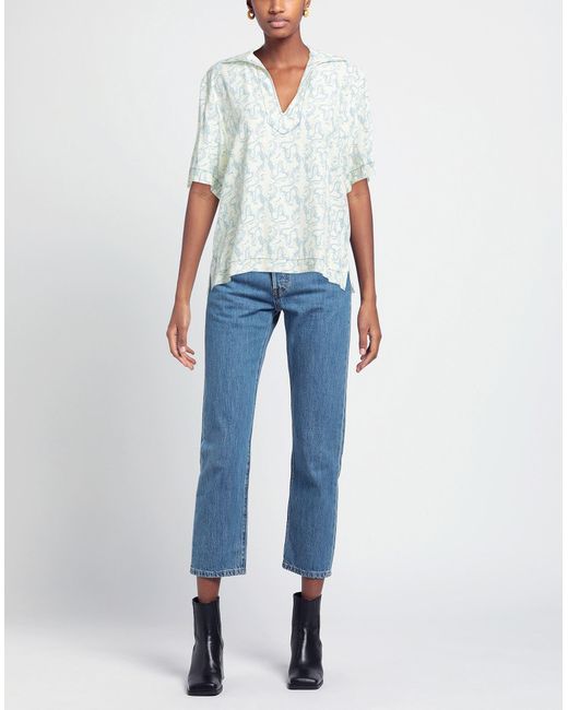 Sandro Blue Top