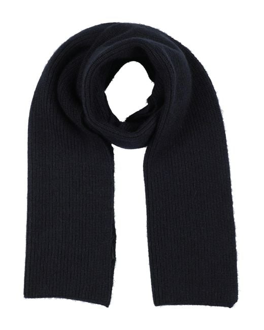 Fabiana Filippi Blue Scarf Virgin Wool, Mohair Wool, Polyamide, Wool, Silk