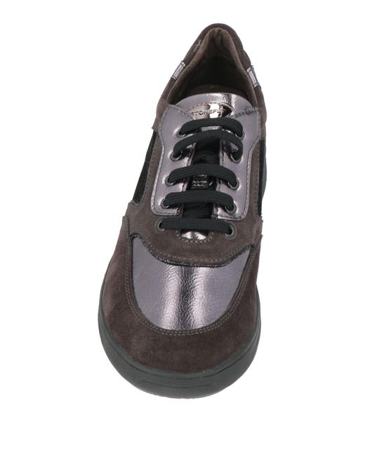 Stonefly Black Sneakers Leather