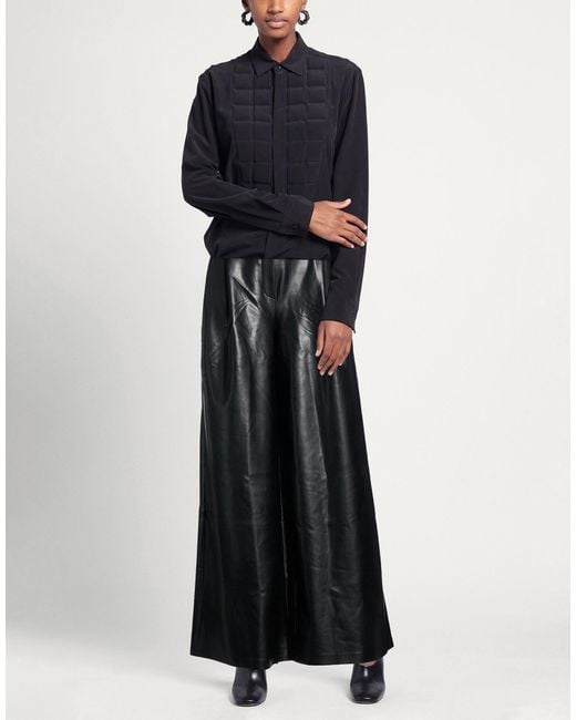 Norma Kamali Black Trouser