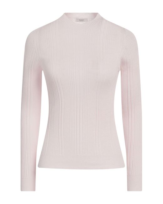 Peserico Pink Sweater Virgin Wool