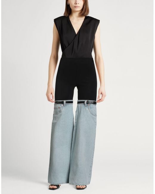 Coperni Gray Jeans Cotton, Polyamide, Elastane
