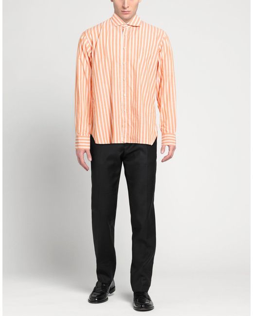 Alessandro Gherardi Pink Shirt Cotton for men