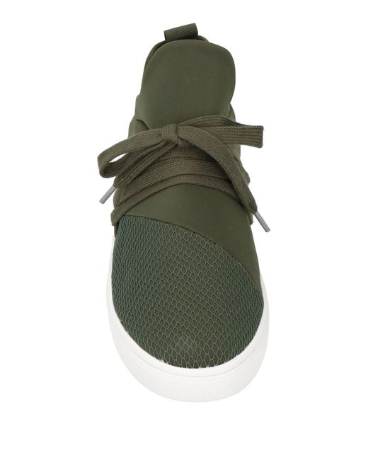 Axel Arigato Green Sneakers Leather, Textile Fibers