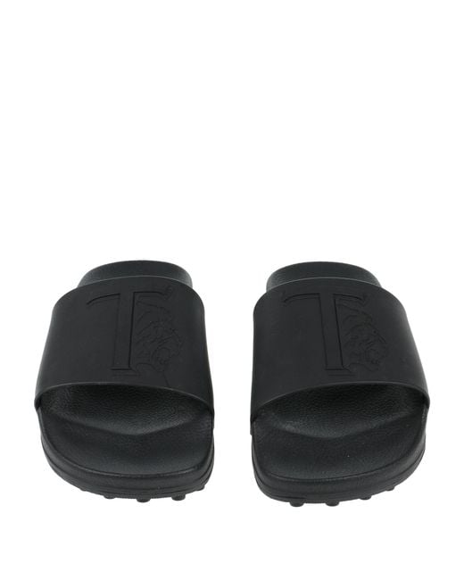 Tod's Black Sandals for men