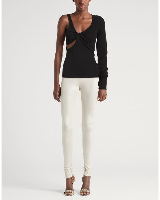 Courreges Black Top Viscose, Elastane