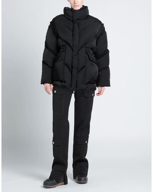 Del Core Black Puffer Nylon, Polyester