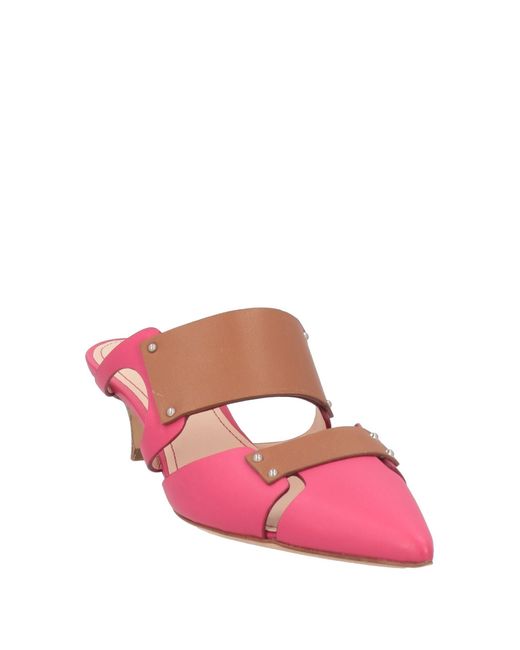 Rodo Pink Mules & Clogs