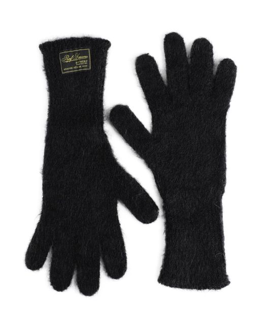 Raf Simons Black Gloves