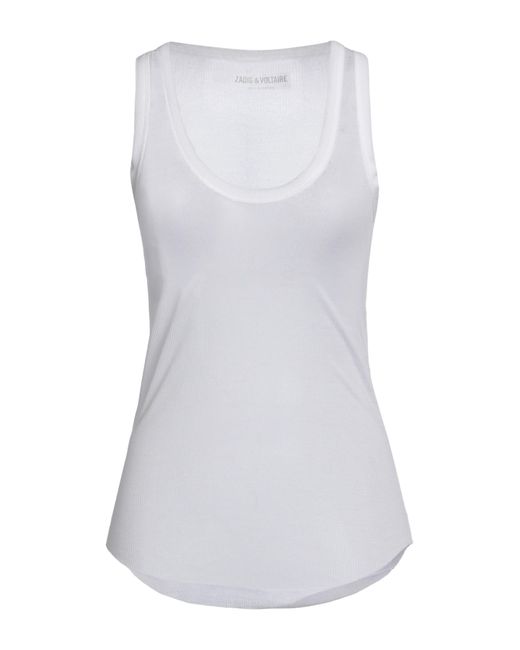 Zadig & Voltaire White Tank Top