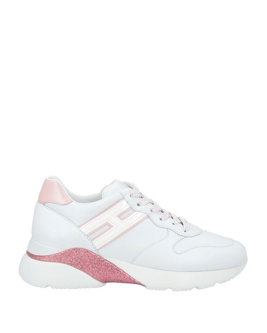 Hogan White Sneakers Leather