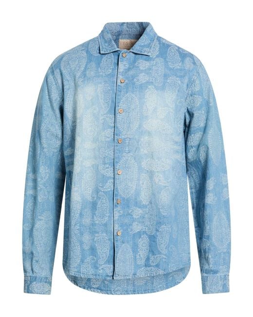 TOOCO Jeanshemd in Blue für Herren