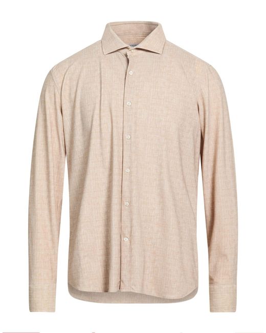 Ghirardelli Natural Shirt Polyamide, Elastane for men