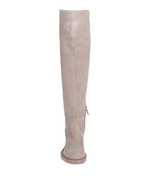 Santoni White Boots