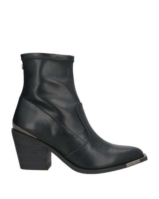 Buffalo Black Ankle Boots