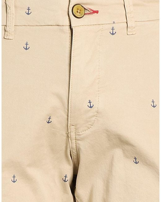 Impure Natural Shorts & Bermuda Shorts Cotton, Elastane for men