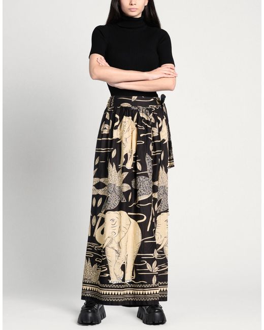 CONNOR & BLAKE Black Maxi Skirt Cotton