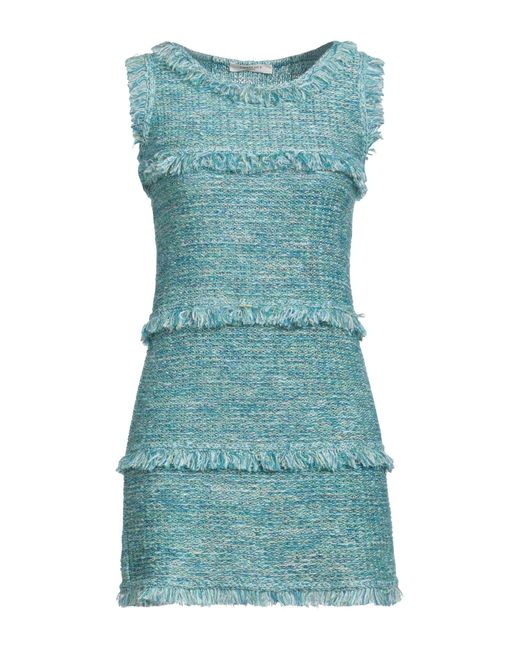 Charlott Blue Mini Dress